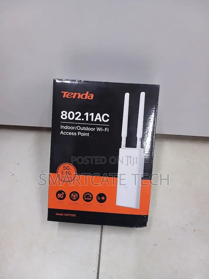 Tenda OAP1200 Dual-Band Outdoor Access Point – Gigabit WiFi
