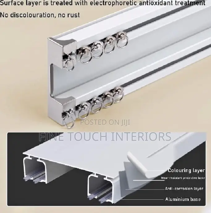 Quality Double Curtain Rails in Nairobi