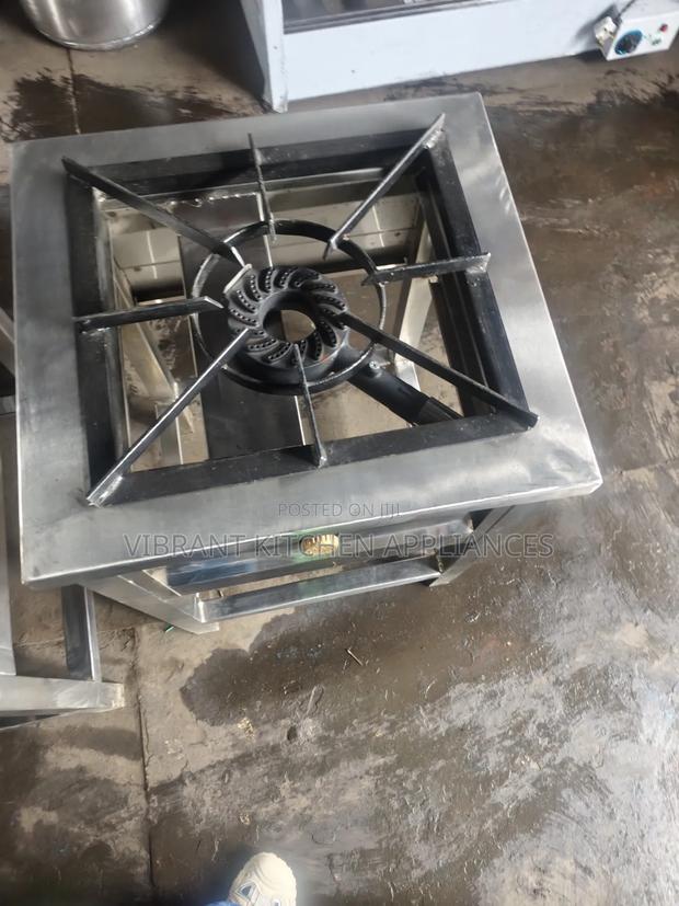 Single Burner Stainless Steel Commercial Cooker