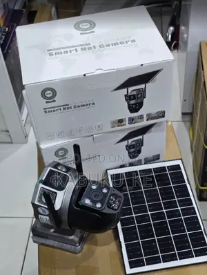 Simcard Solar Camera With Dual Lens Video Plus Audio Recording