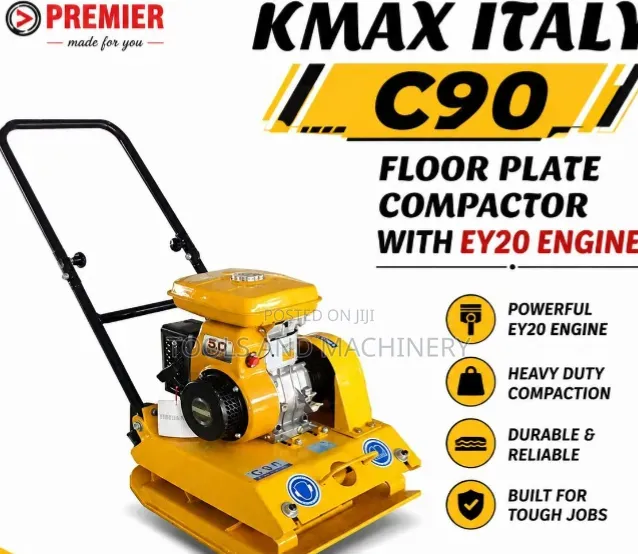 Heavy Duty Kmax Italy Floor Compactor /Kmax Italy With EY20 Engine