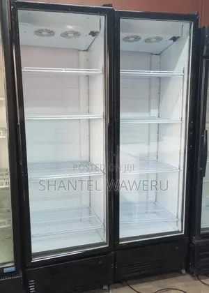 Newly Used 4 Big Trays Ddisplay Fridge 600litres