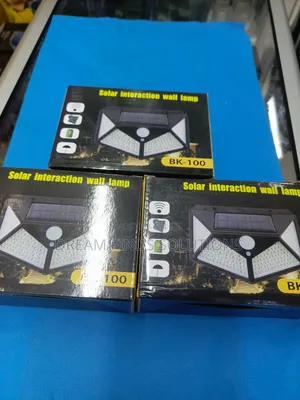 3 Pieces NovaGuard 100: Smart-Interaction Solar Wall Lantern