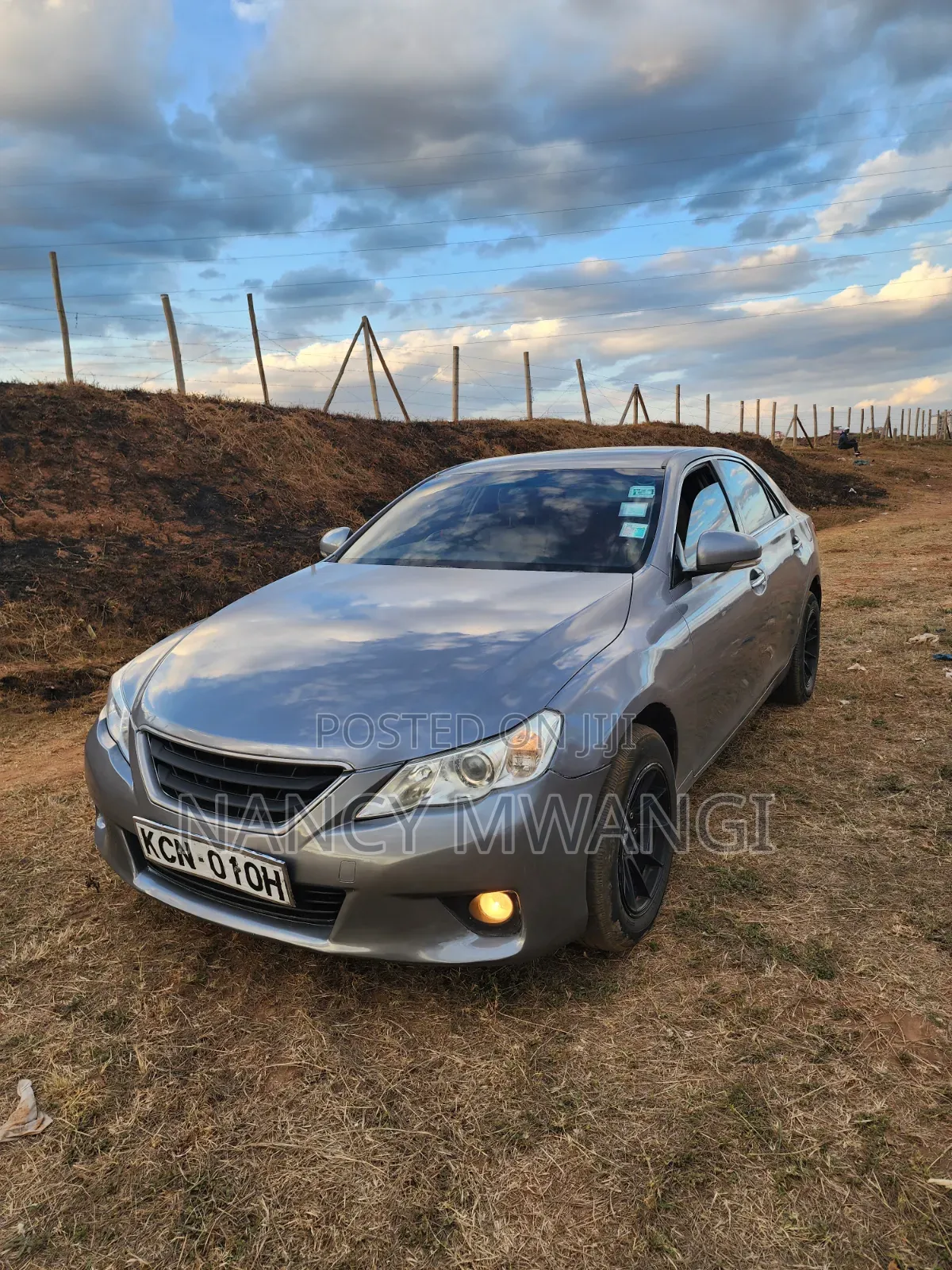 Toyota Mark X 2011 Gray