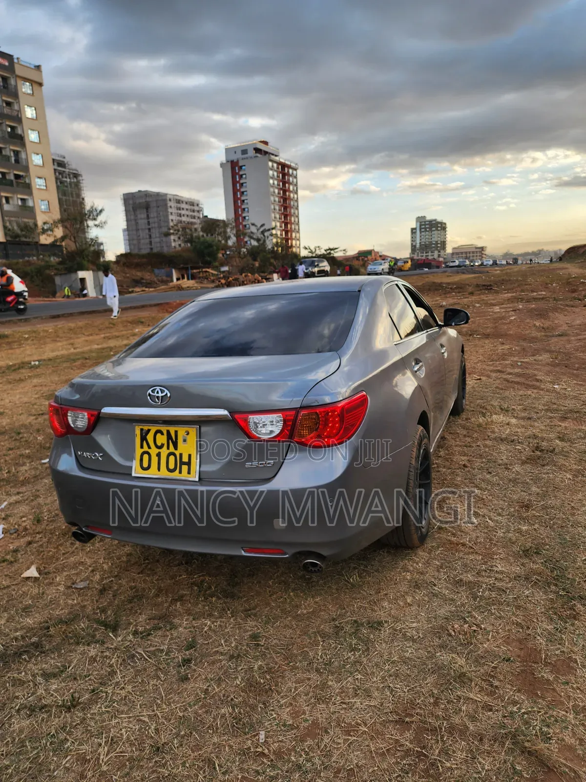 Toyota Mark X 2011 Gray