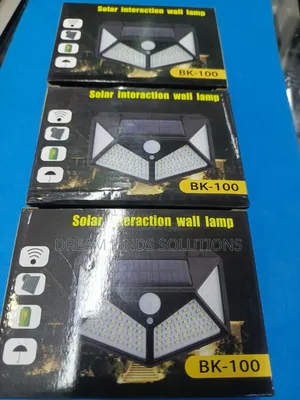 3 Pcs. SunPulse 100 LED: Motion-Activated Outdoor Security Beam