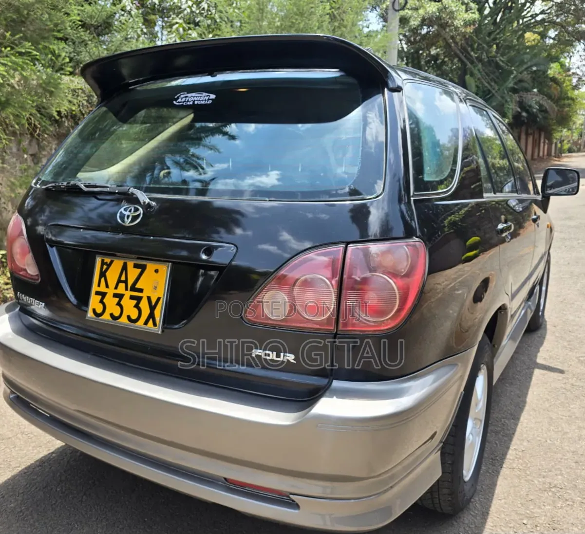 Toyota Harrier 2002 Green