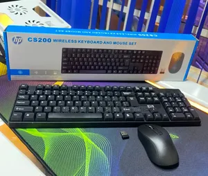 HP CS200 Wireless Keyboard and Mouse Set Combo With USB Receiver