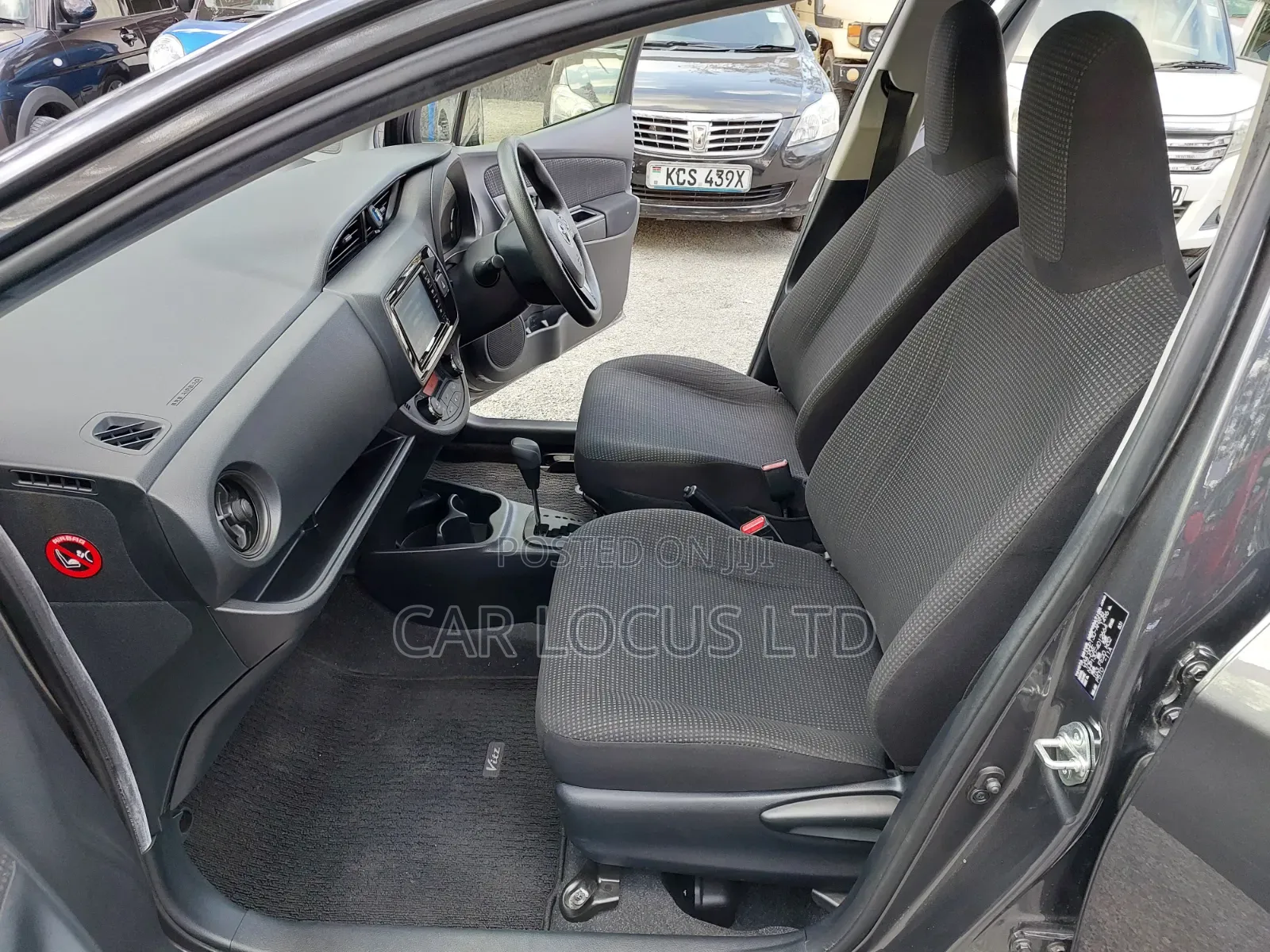 Toyota Vitz 1.5 FWD Hybrid 5dr 2019 Gray