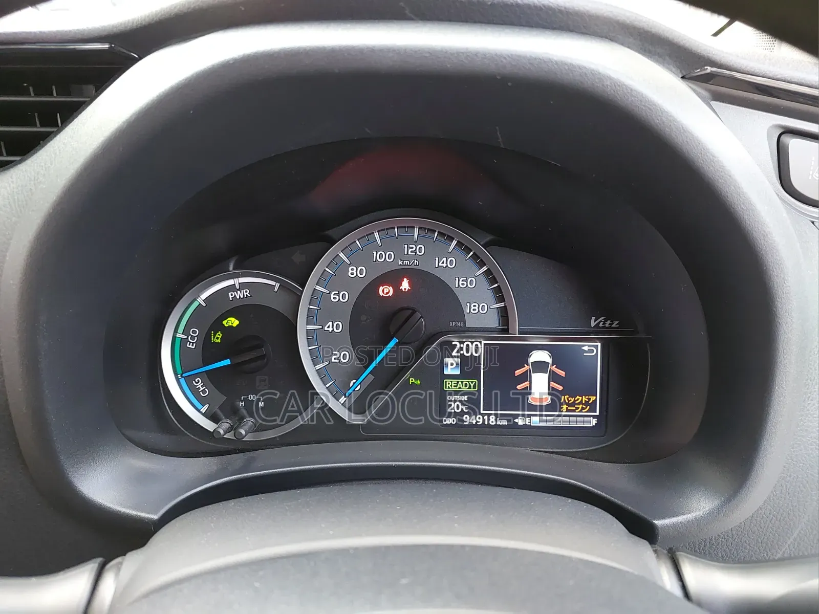 Toyota Vitz 1.5 FWD Hybrid 5dr 2019 Gray