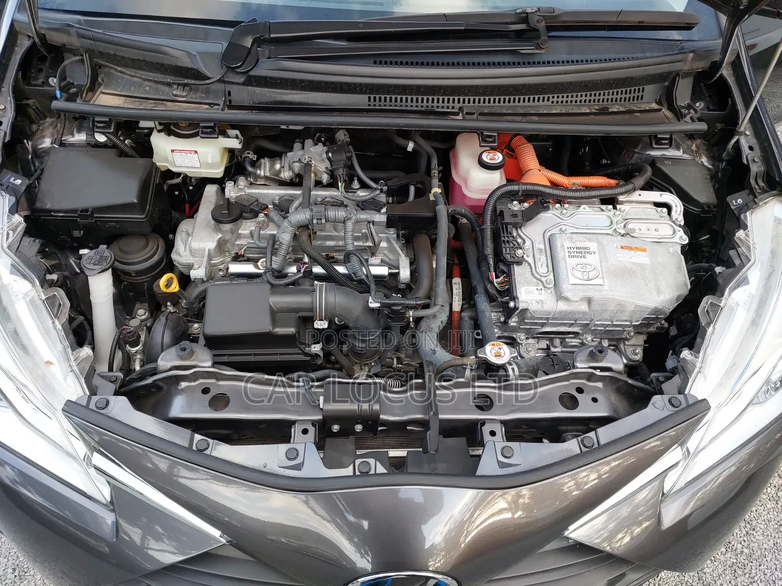 Toyota Vitz 1.5 FWD Hybrid 5dr 2019 Gray