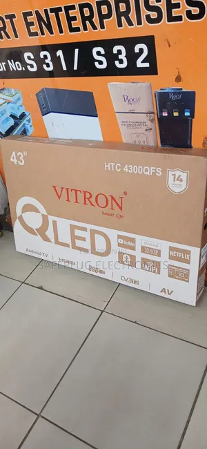 Vitron 43" QLED Television – Smart Entertainment