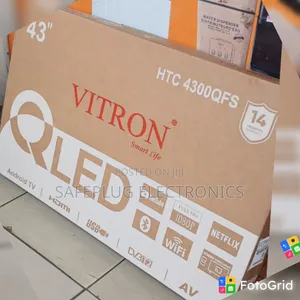 Vitron 43" QLED Television – Smart Entertainment
