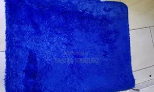 Fluffy Carpet Size 7 by 10 _ Multicoloured