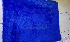 Fluffy Carpet Size 7 by 10 _ Multicoloured