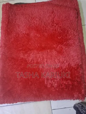 Fluffy Carpet Size 7 by 10 _ Multicoloured