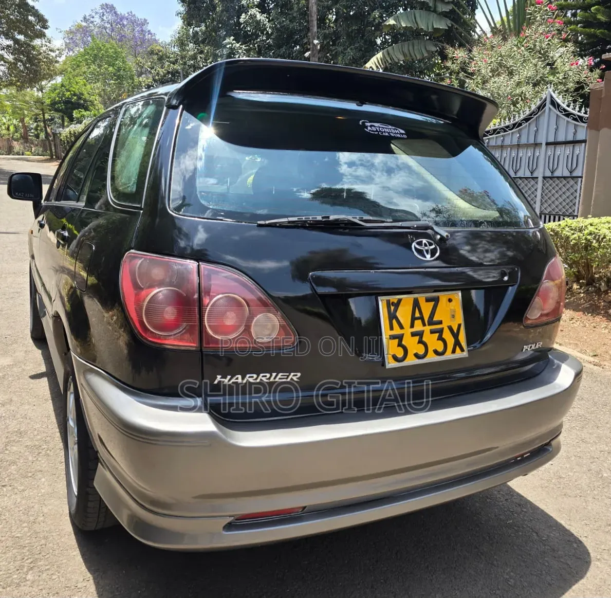Toyota Harrier 2002 Green
