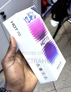 New Infinix Hot 70 128 GB Black