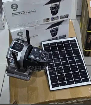 V380 Solar 4G Wireless CCTV Camera -Waterproof, Night Vision + Audio
