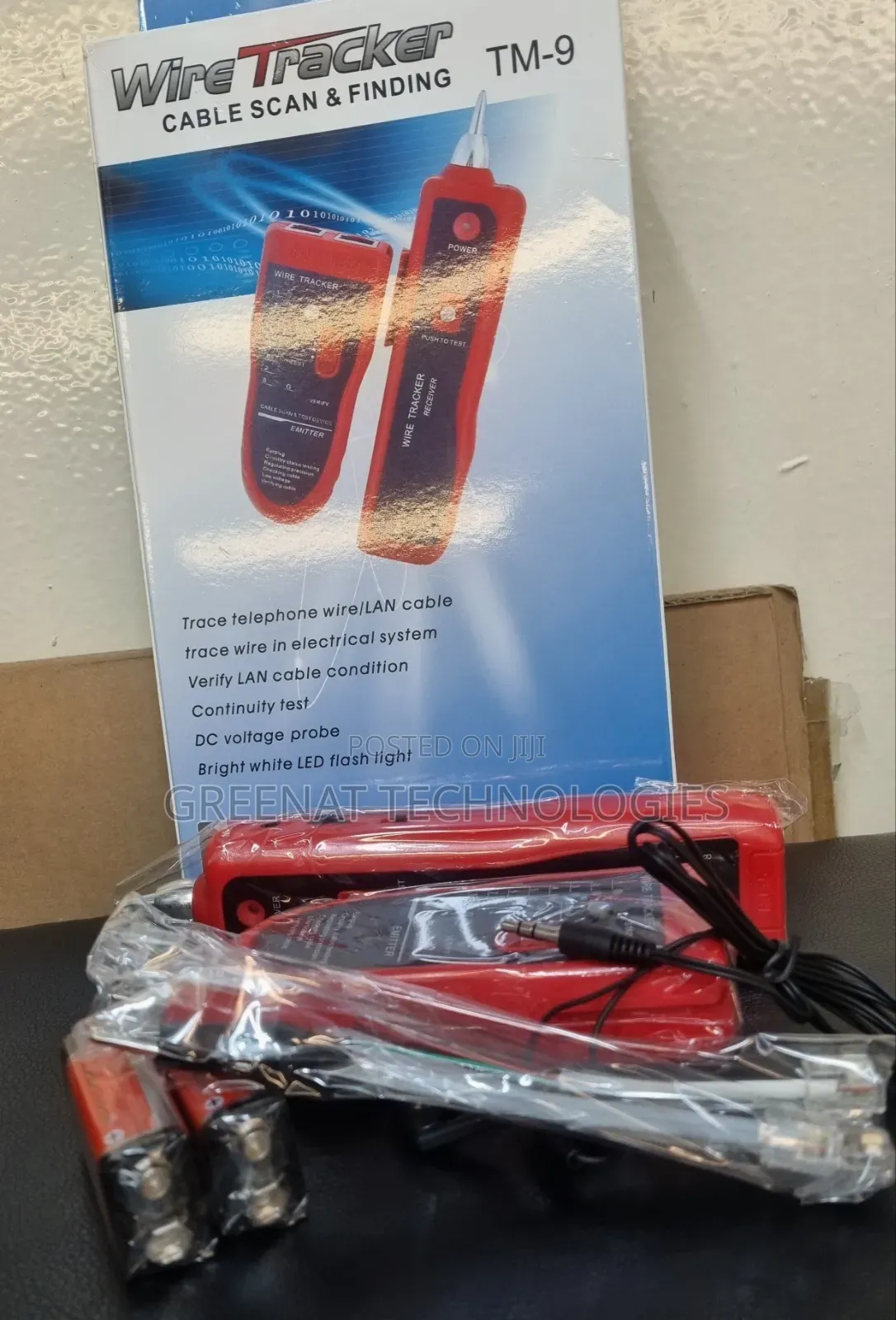 Wire Tracker TM-9 Network Cable Tracker and Tester
