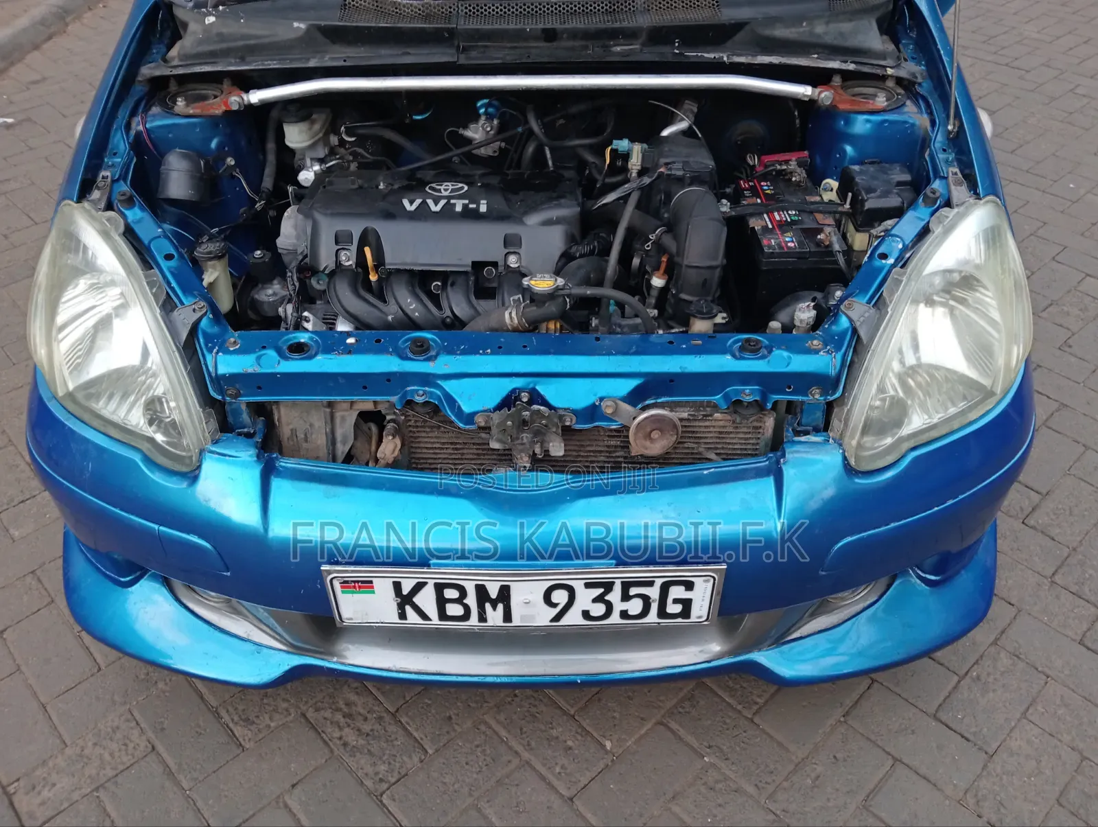 Toyota Vitz 1.3 FWD 5dr 2004 Blue