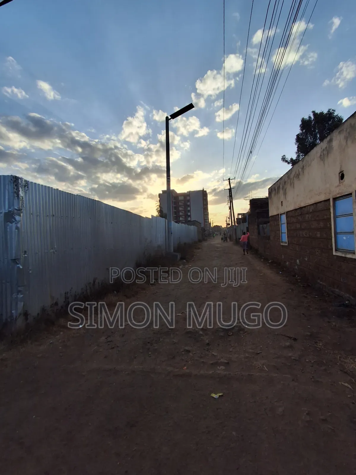 Membly Northern Bypass Commercial 1/8ac Corner Plot on Tarmac