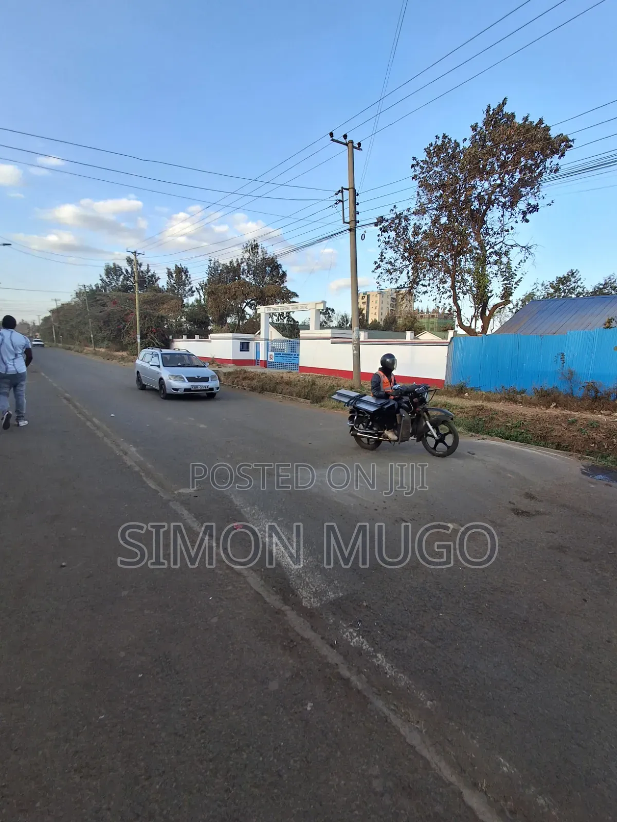 Membly Northern Bypass Commercial 1/8ac Corner Plot on Tarmac