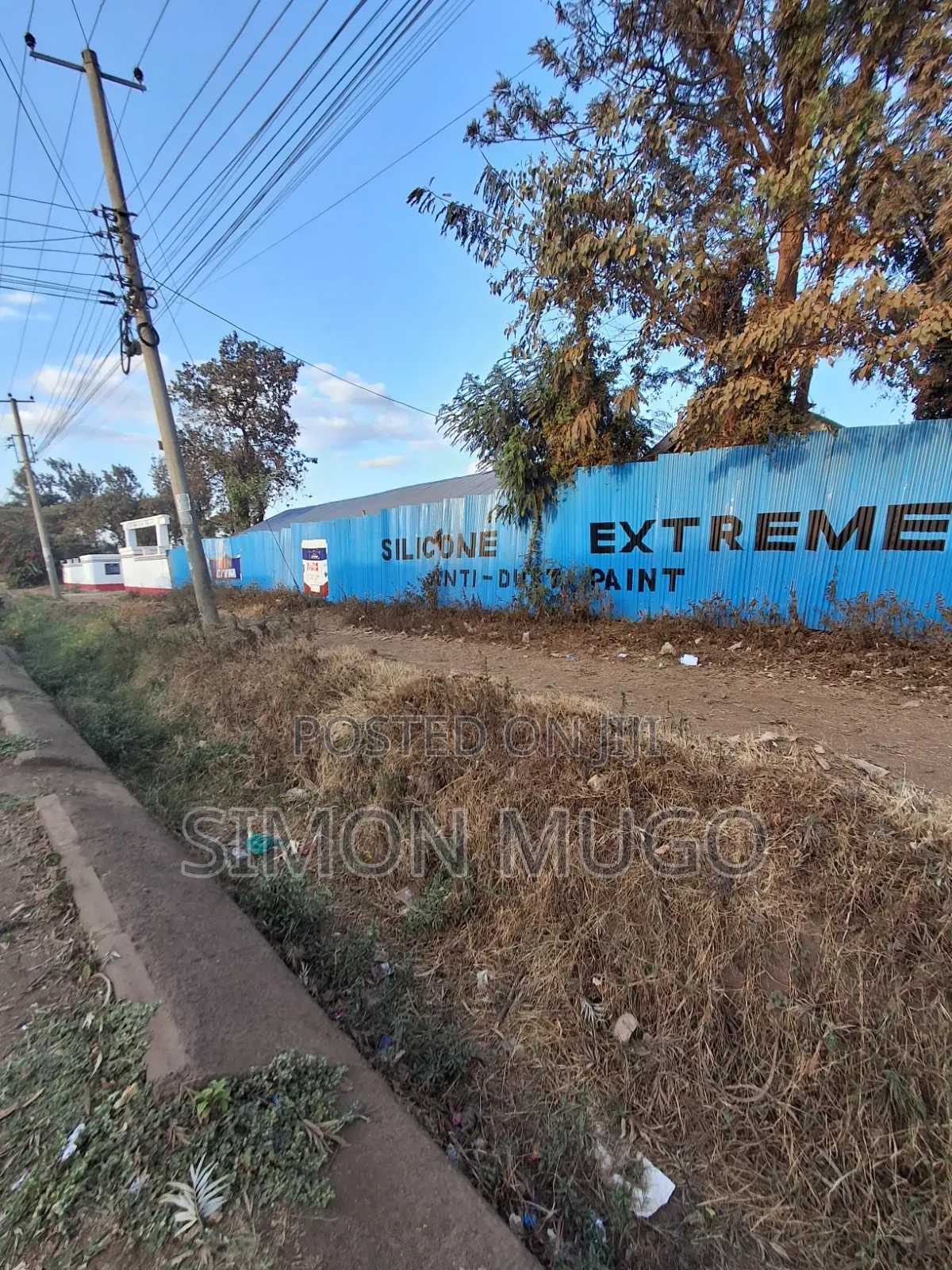 Membly Northern Bypass Commercial 1/8ac Corner Plot on Tarmac