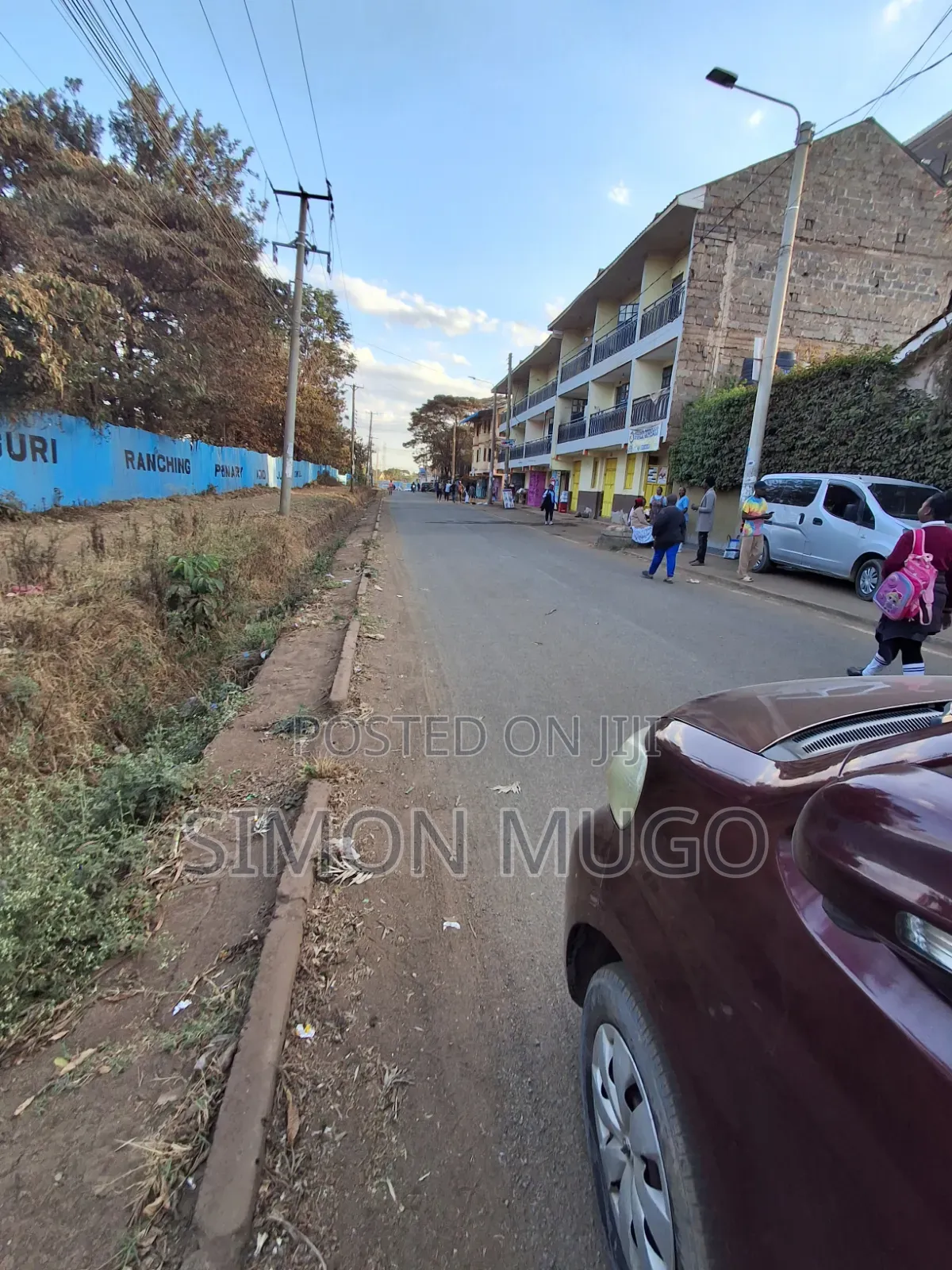 Membly Northern Bypass Commercial 1/8ac Corner Plot on Tarmac