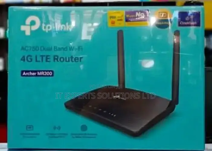 TP Link Archer MR200 AC750 Wireless Dual Band 4G LTE Router