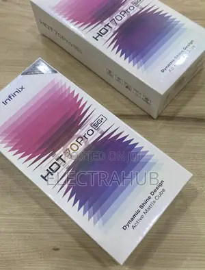 New Infinix Hot 70 Pro 5G+ 256 GB Black