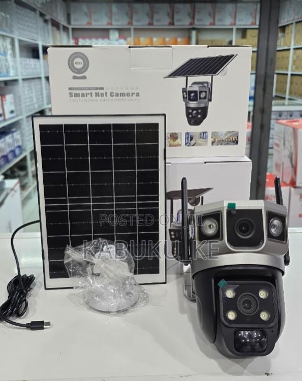 4g Outdoor V380 Solar PTZ Camera Wireless Surveillance System