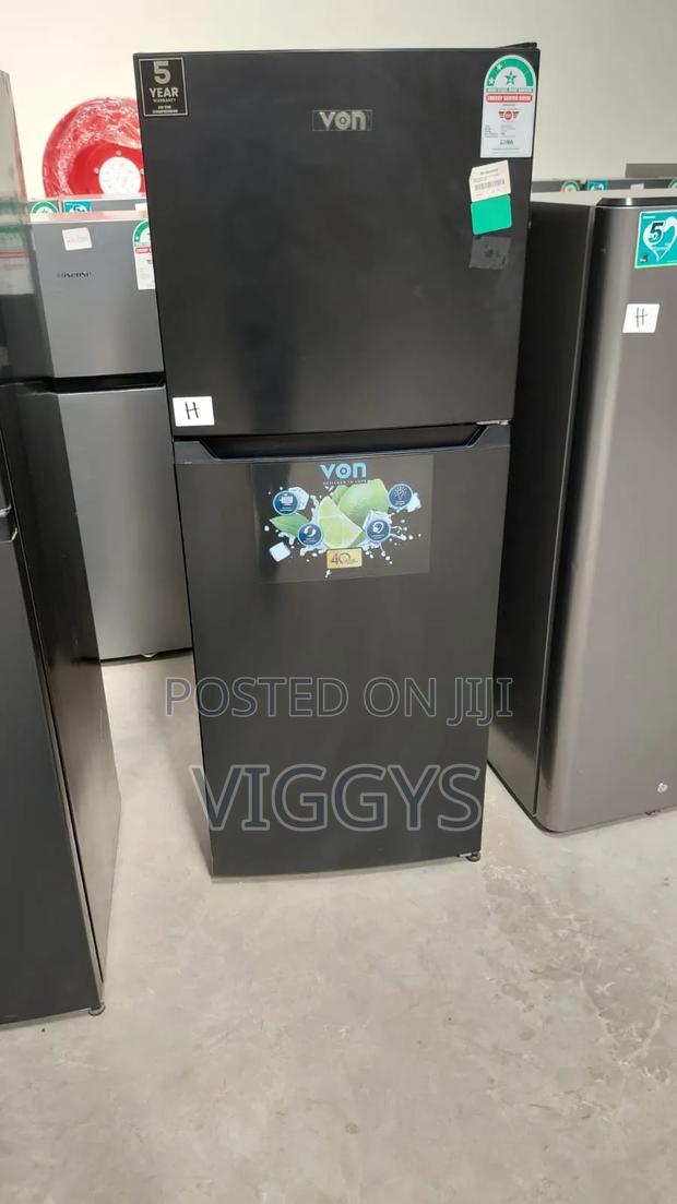 No Frost Von 197 Litres Double Door Refrigerator New - thumbnail 2