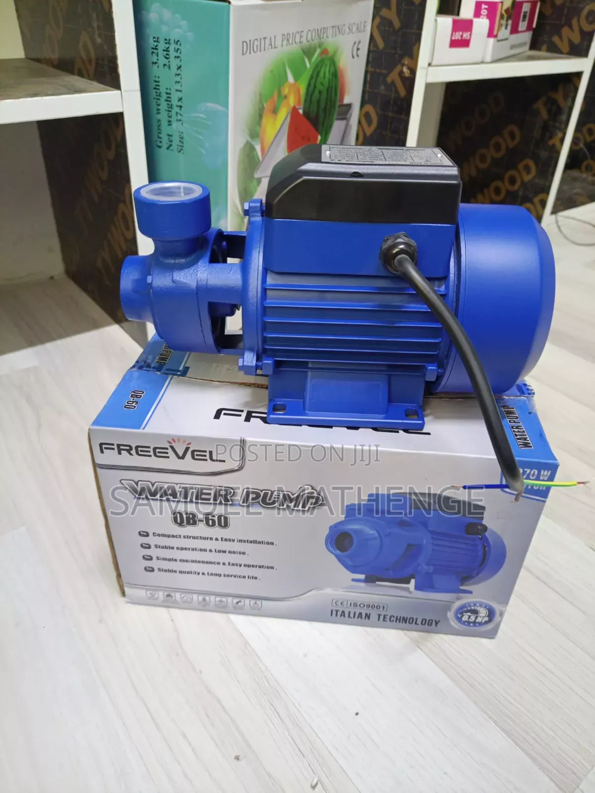 FREVEL QB-60 Self-Priming Peripheral Water Pump