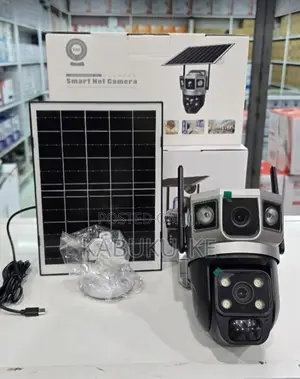 4G Simcard Dual Lens Solar Powered Camera CCTV V380 Camera Outdoor