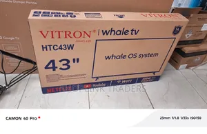 Vitron 43-Inch FHD Smart LED TV - Whale OS, HDR,