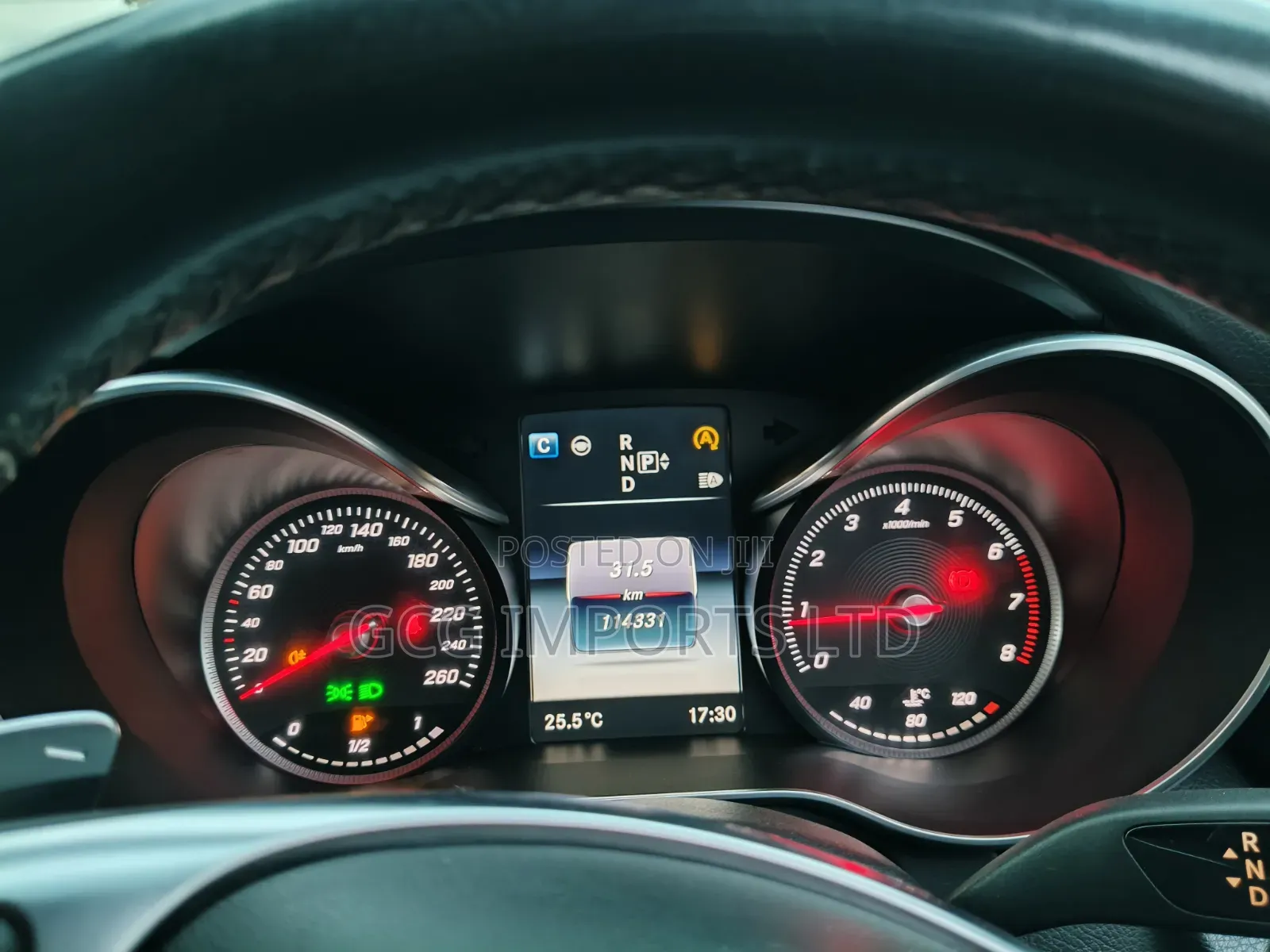 Mercedes-Benz C250 2015 Blue