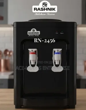Black Table Top Hot and Normal Water Dispenser
 - Rashnik