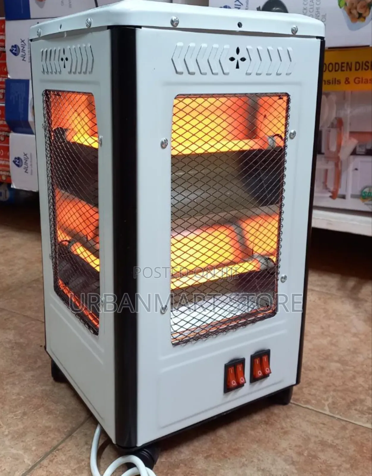 Premier 10 Quartz Room Heater With Adjustable Heat Settings