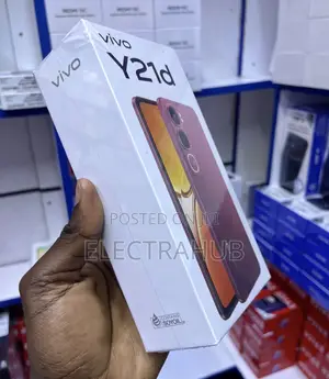 New Vivo Y21d 128 GB Black