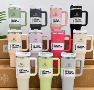 Stanley 40oz Flip Straw Tumbler – Insulated Travel Mug