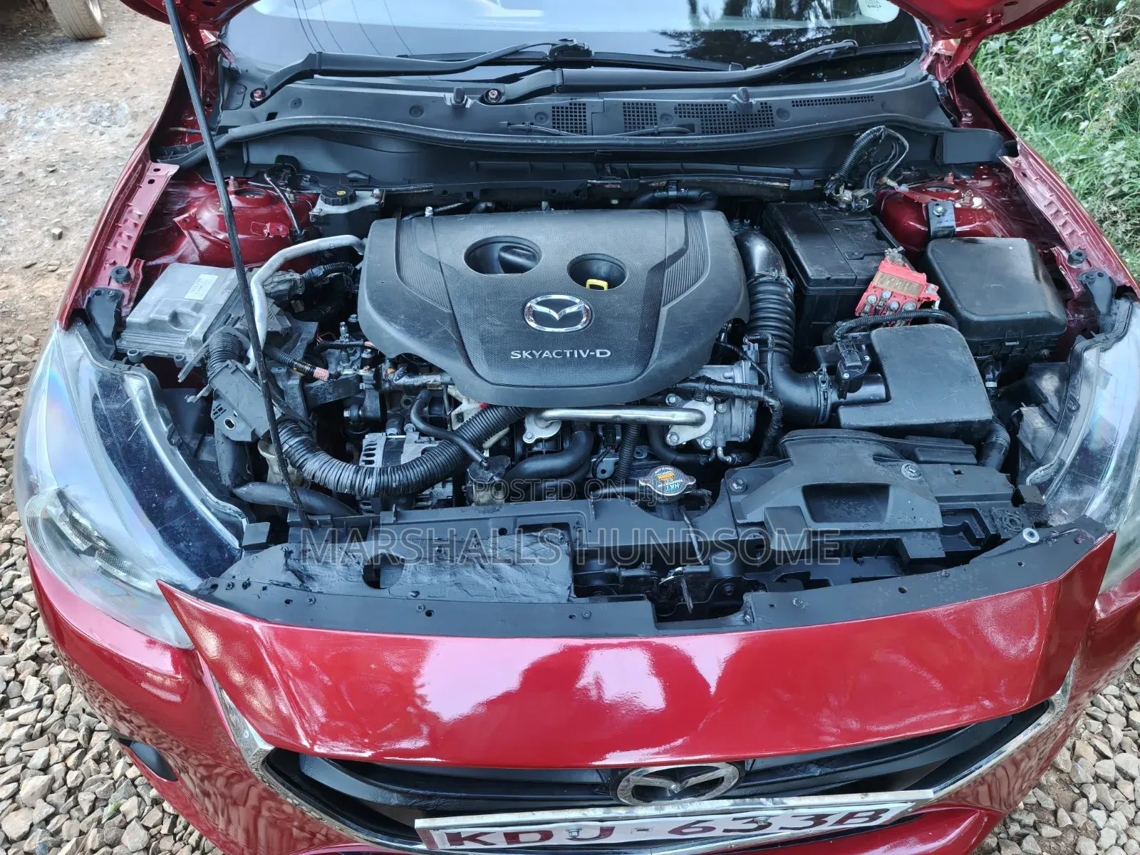 Mazda Demio 2015 Red
