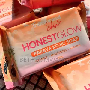 HonestGlow Papaya Kojic Soap in Kenya