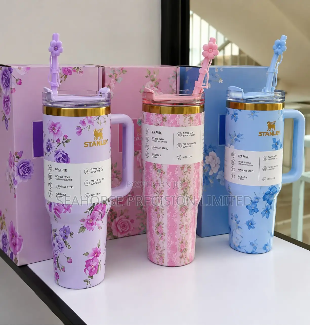 Stanley Flip Straw Tumbler Flasks
