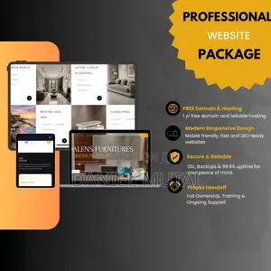Custom Business Website Development + Free Domain & Hosting