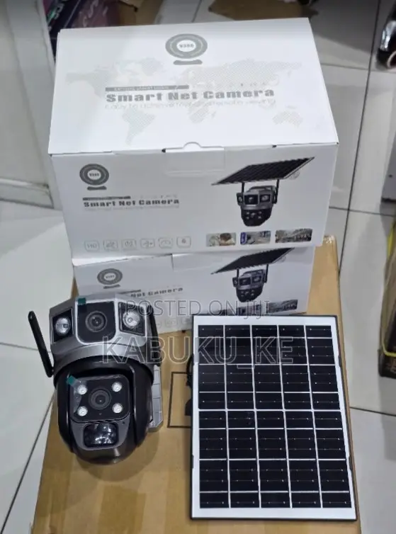 Dual Lens 4g Solar Camera 4mp Battery Powered Wireless 4g Solar Camera