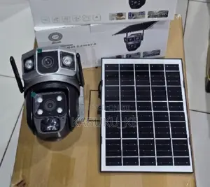 4g Solar Powered PTZ Camera V380 Pro Dual Lens Solar Camera