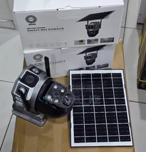 V380 Dual Lens 4g CCTV Camera Solar Powered CCTV Camera