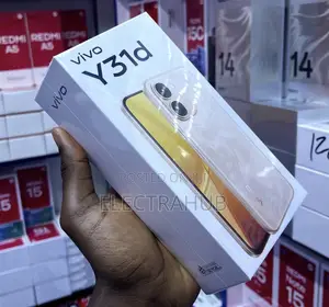 New Vivo Y31d 128 GB Black