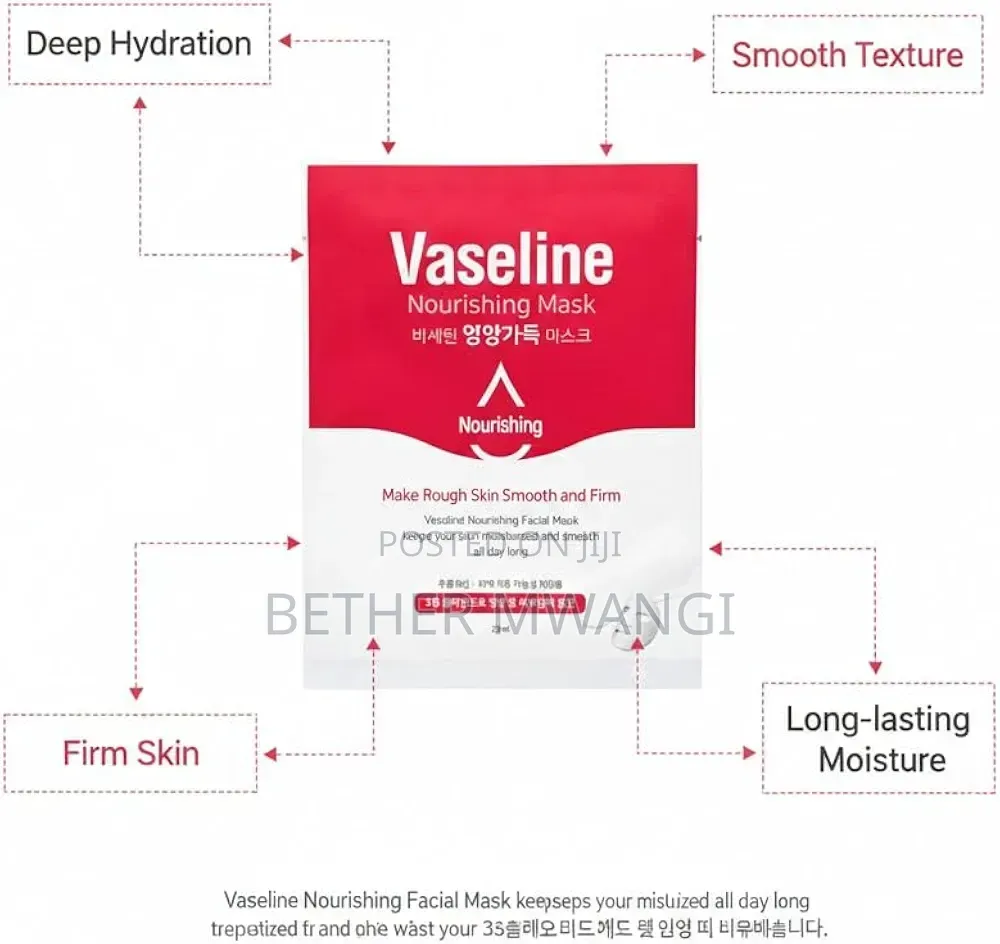 Veseline Nourishing Face Mask( 10 Masks) in Kenya